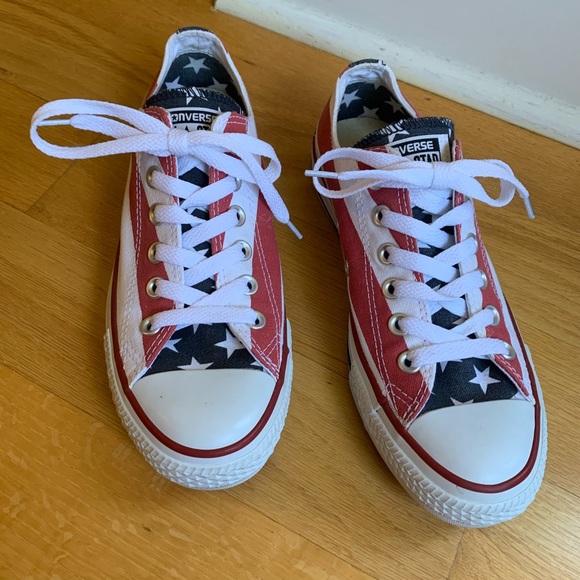 flag converse shoes